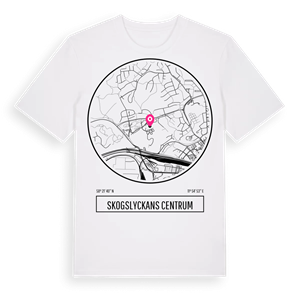 Skogslyckans centrum t-shirt – ekologisk bomull t-shirt från Pinshirt