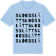 Blue Soul t-shirt med Skogsslätt ordlek t-shirt