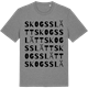 Mid Heather Gray t-shirt med Skogsslätt ordlek t-shirt