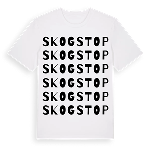 Skogstop ordlek t-shirt – ekologisk bomull t-shirt från Pinshirt