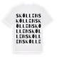 Sköllen ordlek t-shirt