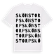 Skönstorp ordlek t-shirt
