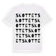 Skottet ordlek t-shirt