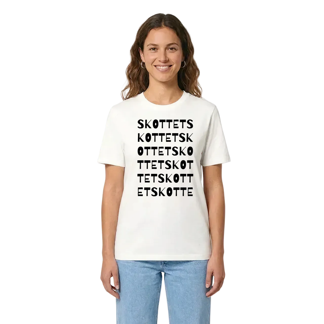 Skottet ordlek t-shirt i miljö