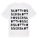 Skottmossen ordlek t-shirt