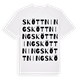Sköttning ordlek t-shirt