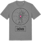 Mid Heather Gray t-shirt med Skövde t-shirt