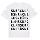 Skräcklan ordlek t-shirt