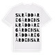 Skräddaregården ordlek t-shirt