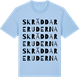 Blue Soul t-shirt med Skräddareruderna ordlek t-shirt