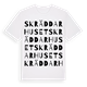 Skräddarhuset ordlek t-shirt