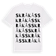 Skråkås ordlek t-shirt