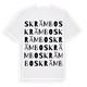 Skrämbo ordlek t-shirt