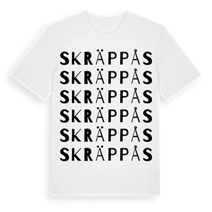 Skräppås ordlek t-shirt – ekologisk bomull t-shirt från Pinshirt