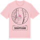 Pink Cotton t-shirt med Skräppekärr t-shirt
