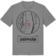 Mid Heather Gray t-shirt med Skräppekärr t-shirt