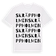 Skräppholmen ordlek t-shirt