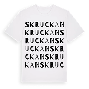 Skruckan ordlek t-shirt – ekologisk bomull t-shirt från Pinshirt