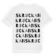Skruckan ordlek t-shirt