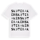 Skutebaken ordlek t-shirt