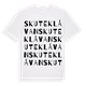 Skuteklåvan ordlek t-shirt