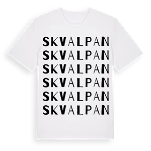 Skvalpan ordlek t-shirt – ekologisk bomull t-shirt från Pinshirt
