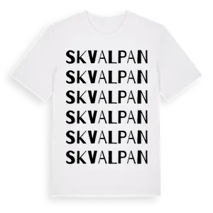Skvalpan ordlek t-shirt – ekologisk bomull t-shirt från Pinshirt