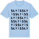 Blue Soul t-shirt med Skyås ordlek t-shirt