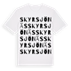 Skyrsjönäs ordlek t-shirt