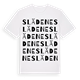 Slädene ordlek t-shirt