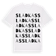 Sladkas ordlek t-shirt
