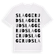 Slaggerud ordlek t-shirt