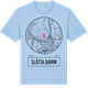 Blue Soul t-shirt med Slätta Damm t-shirt