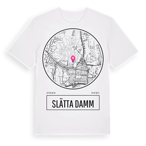 Slätta Damm t-shirt – ekologisk bomull t-shirt från Pinshirt