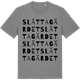 Mid Heather Gray t-shirt med Slättagärdet ordlek t-shirt