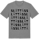 Mid Heather Gray t-shirt med Slättås ordlek t-shirt