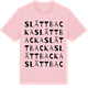Pink Cotton t-shirt med Slättbacka ordlek t-shirt