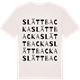 Vintage White t-shirt med Slättbacka ordlek t-shirt