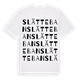 Slätteban ordlek t-shirt