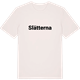 Vintage White t-shirt med Slätterna fetstil t-shirt