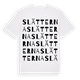Slätterna ordlek t-shirt