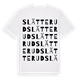 Slätterud ordlek t-shirt