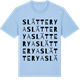 Blue Soul t-shirt med Slätterya ordlek t-shirt