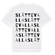Slättevalla ordlek t-shirt