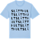 Blue Soul t-shirt med Slätthult ordlek t-shirt