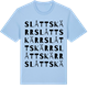 Blue Soul t-shirt med Slåttskärr ordlek t-shirt