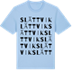 Blue Soul t-shirt med Slättvik ordlek t-shirt