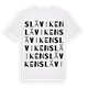 Släviken ordlek t-shirt