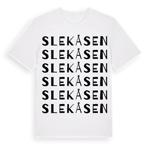 Slekåsen ordlek t-shirt – ekologisk bomull t-shirt från Pinshirt