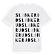 Slinkerud ordlek t-shirt